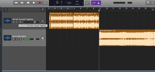 Macのgaragebandで曲編集をする方法 よく使う4つの基本操作を解説 とりあえず いっとく