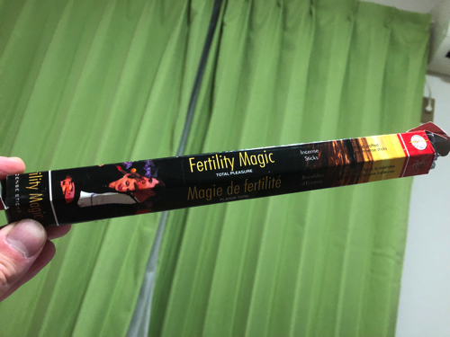 flute社のお香「Fertility Magic(ファーティリティマジック)」