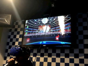 画面に移った一人称視点