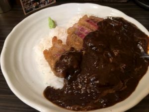 100時間カレー　牛カツカレー