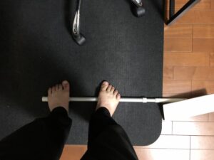 足踏みマットの代わり